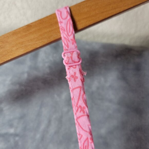 Cat & Jack Girls Pink Floral Wide Leg Jumpsuit L 10/12 Sleeveless Summer Outfit - Picture 7 of 10